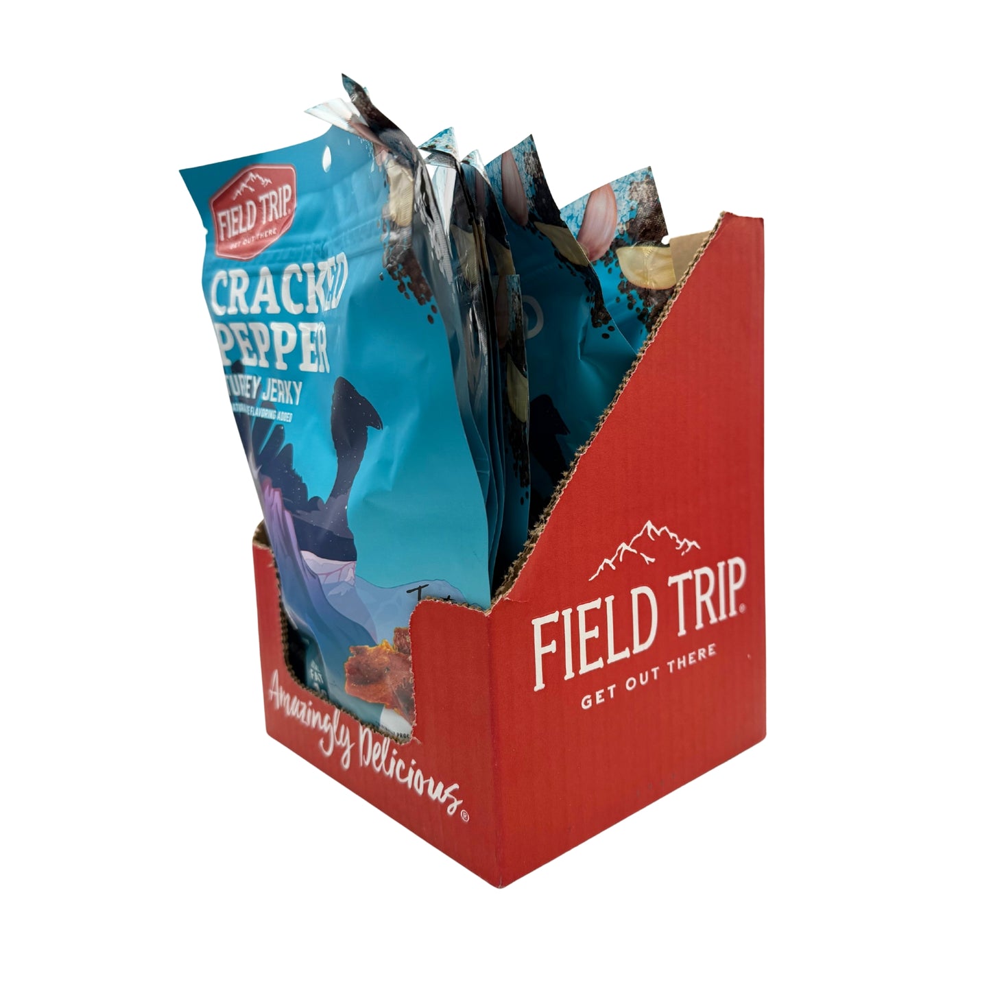 Field Trip Cracked Pepper Turkey Jerky 2.2oz, 9ct