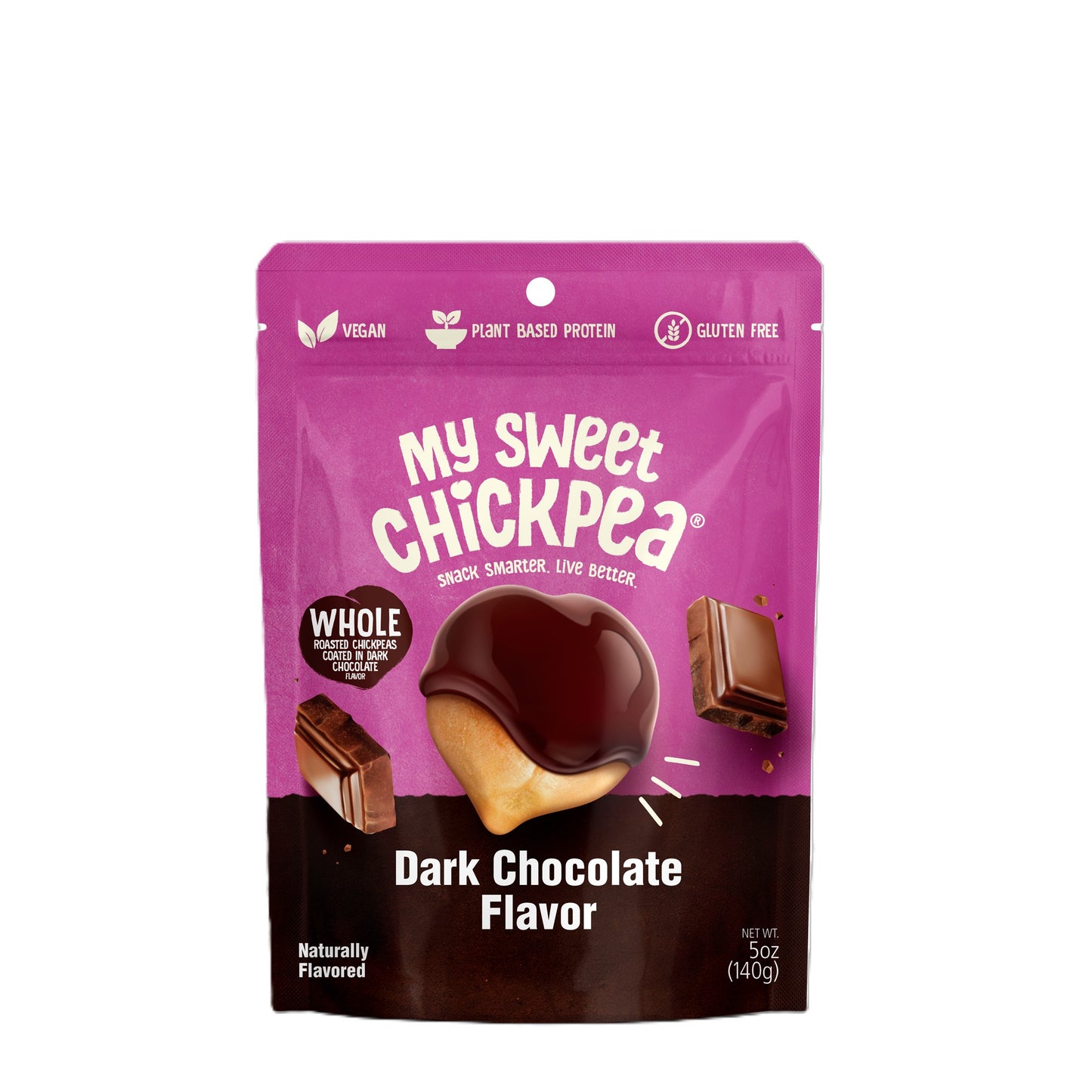 My Sweet Chickpea Dark Chocolate 5oz, 6ct