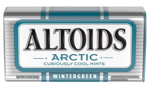 Altoids Arctic Curiously Cool Wintergreen Mints, 1.2oz, 8ct