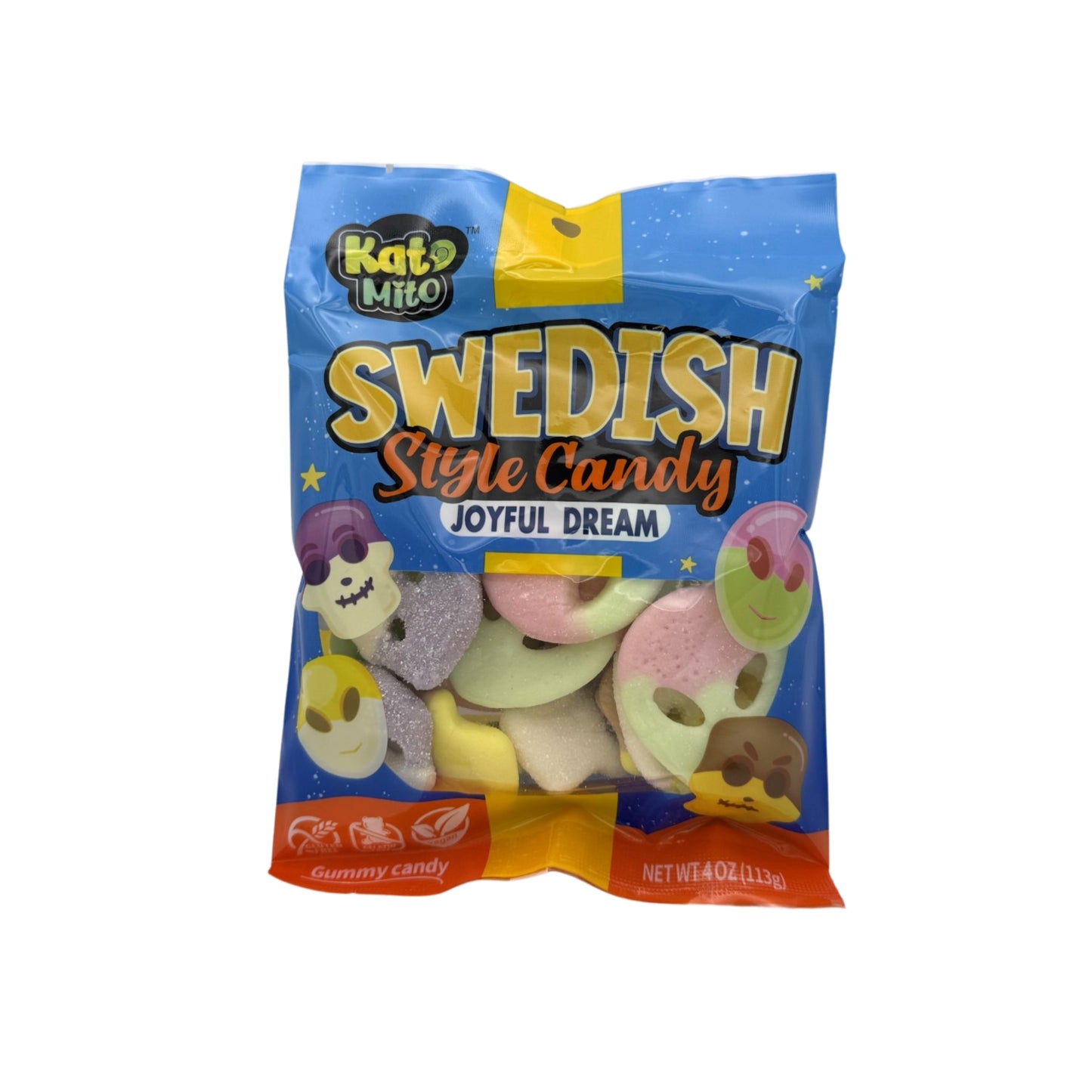 Swedish Style Candy Joyful Dream 4oz Peg Bag, 12ct
