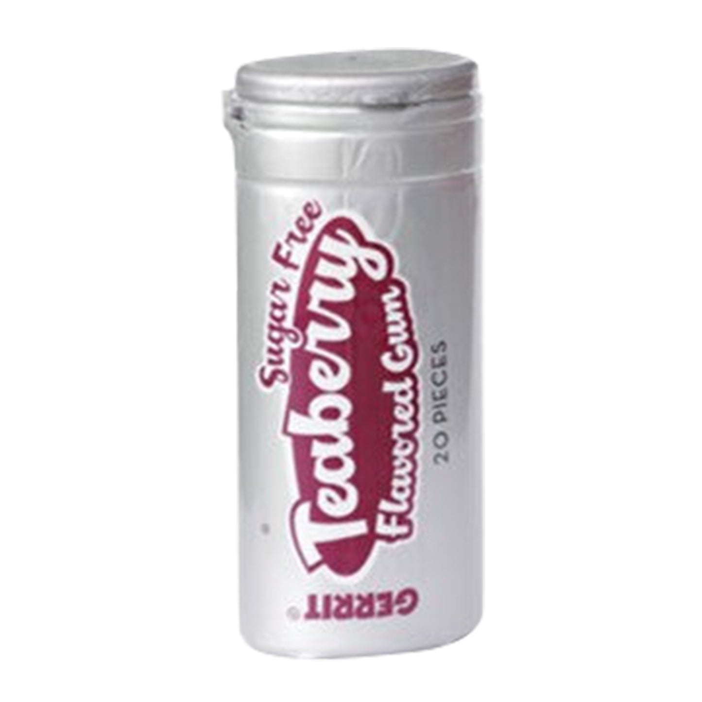 Sugar Free Teaberry Gum, 20pc Tube, 12ct