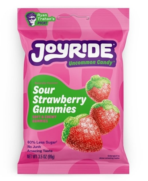 Joyride Sour Strawberry Gummies 3.5oz, 10ct