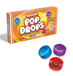 Tootsie Pop Drops 3.5oz Theater Box, 12ct