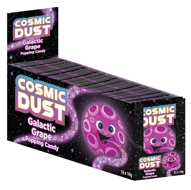 Cosmic Dust Galactic Grape Popping Candy 32ct