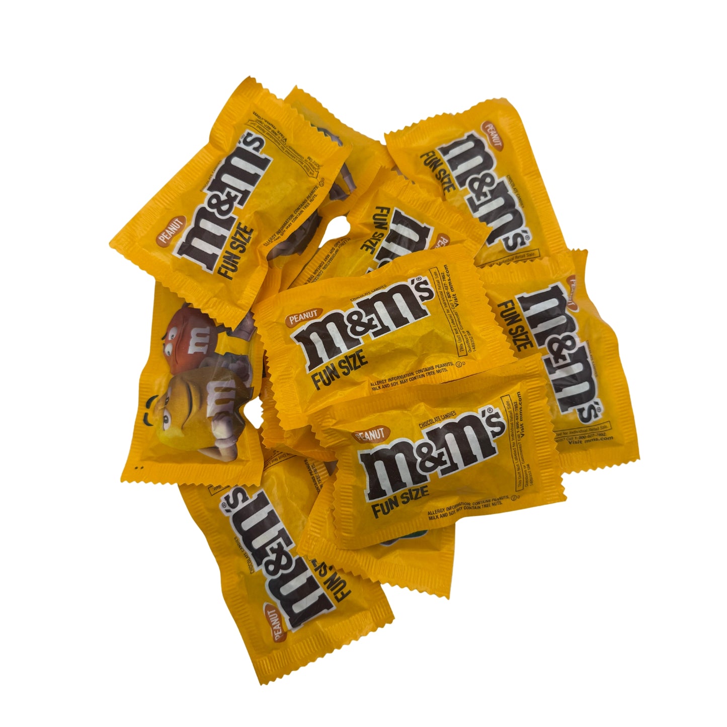 M&M's Peanut Chocolate Fun Size, 4.5lb Bulk Bag