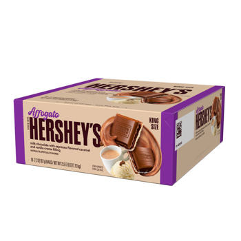Hershey's King Size Affogato Chocolate Bar 2.2oz Bar, 18ct