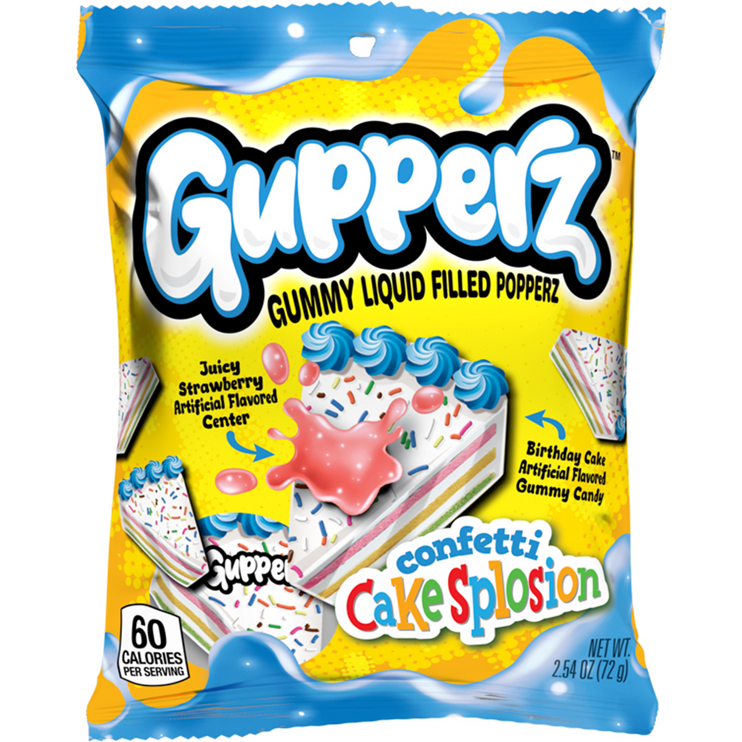 Gupperz Confetti Cakesplosion 2.54oz, 12ct
