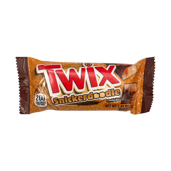 Twix Snickerdoodle Cookie Bars 1.41oz, 20ct