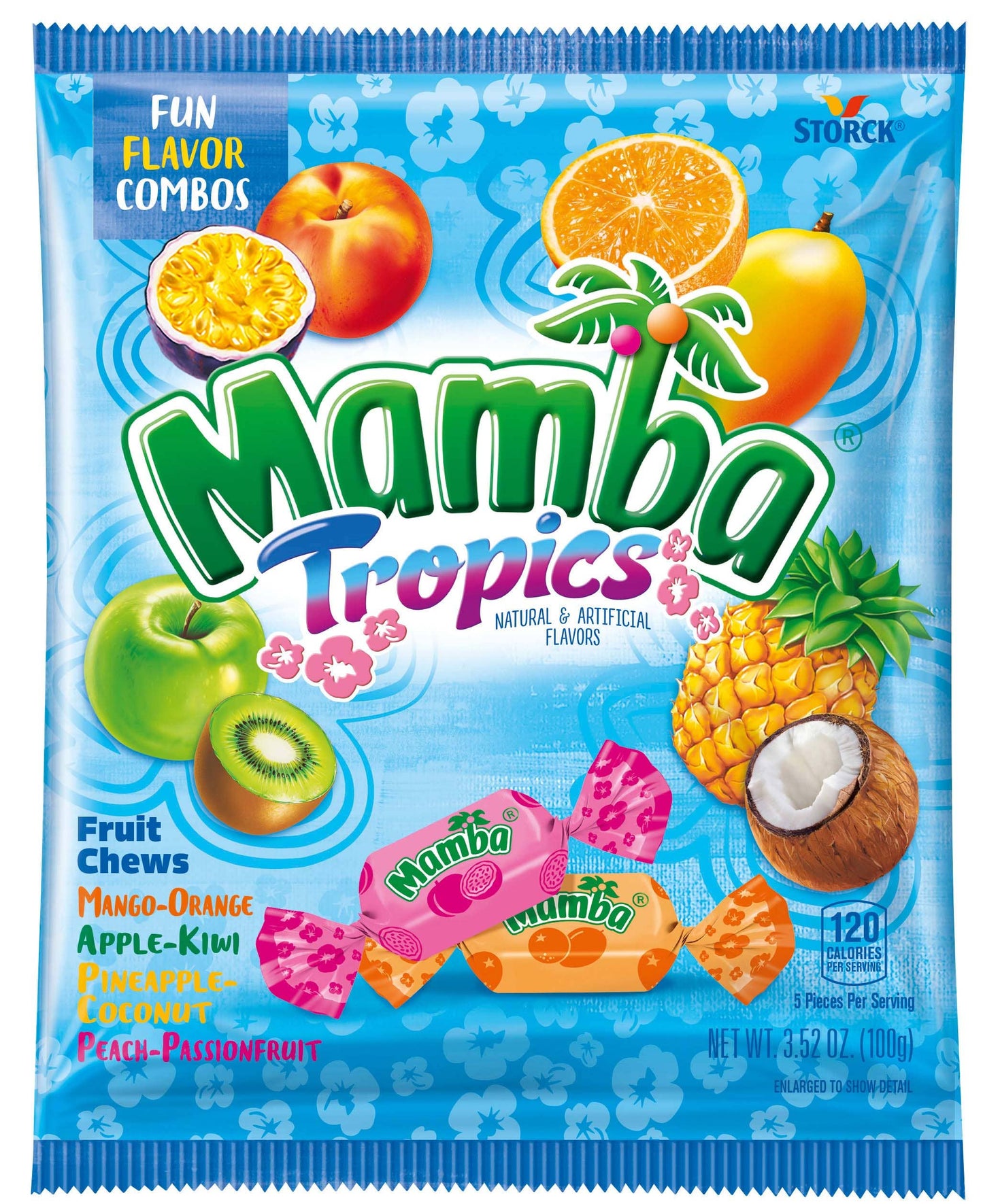 Mamba Tropics 3.52oz Bag, 12ct