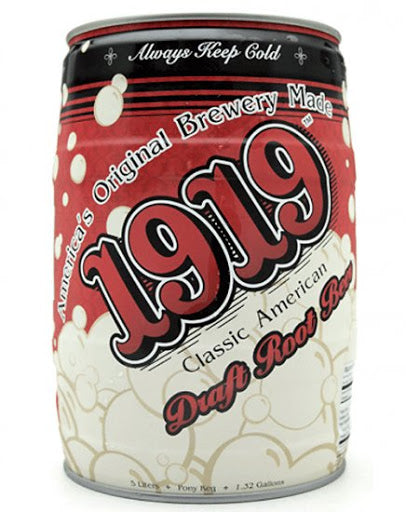 1919 Root Beer Pony Keg, 5L Pony Keg, 2ct