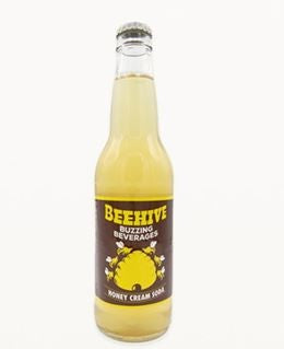Avery's Beehive Honey Cream Soda 12oz, 24ct Glass Bottle