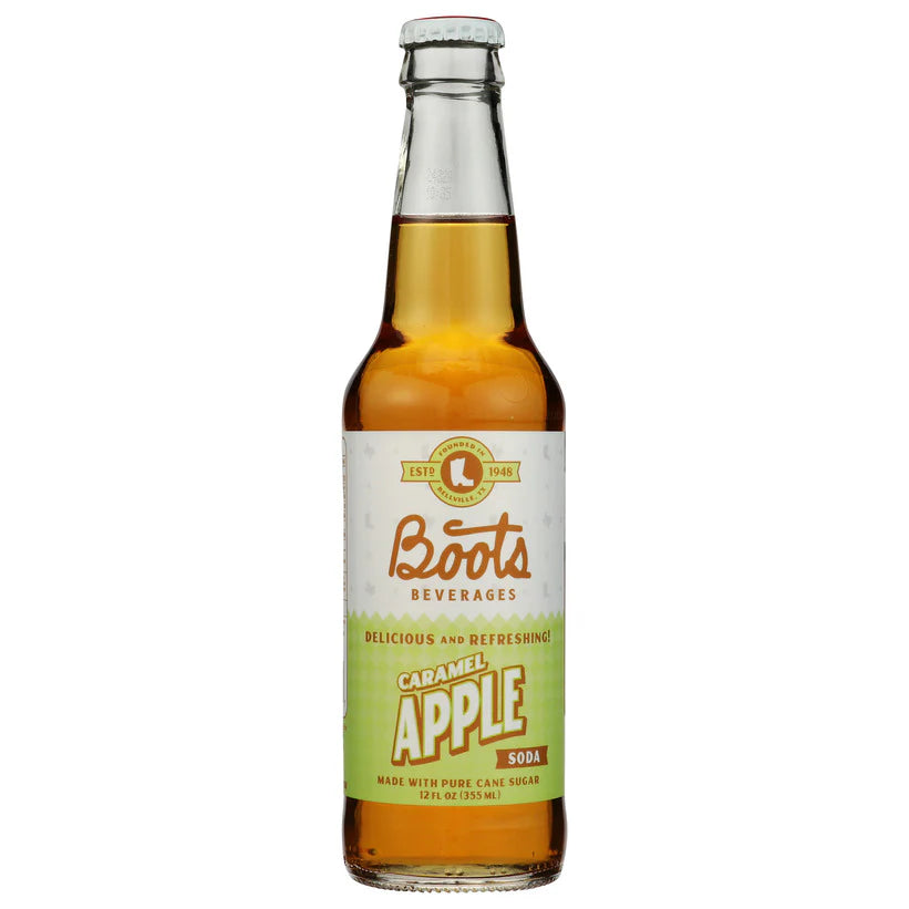 Boots Caramel Apple, 12oz Glass Bottle 24ct
