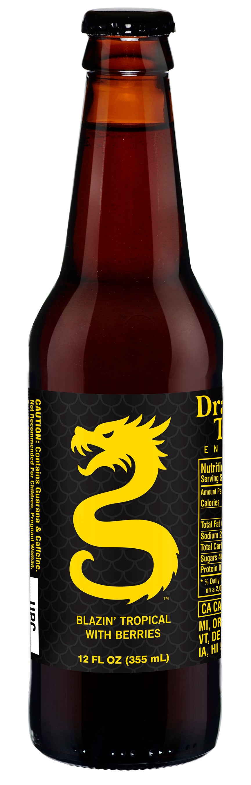 Dragon Tail Energy, Blazin' Tropical w/Berries, 24ct Glass