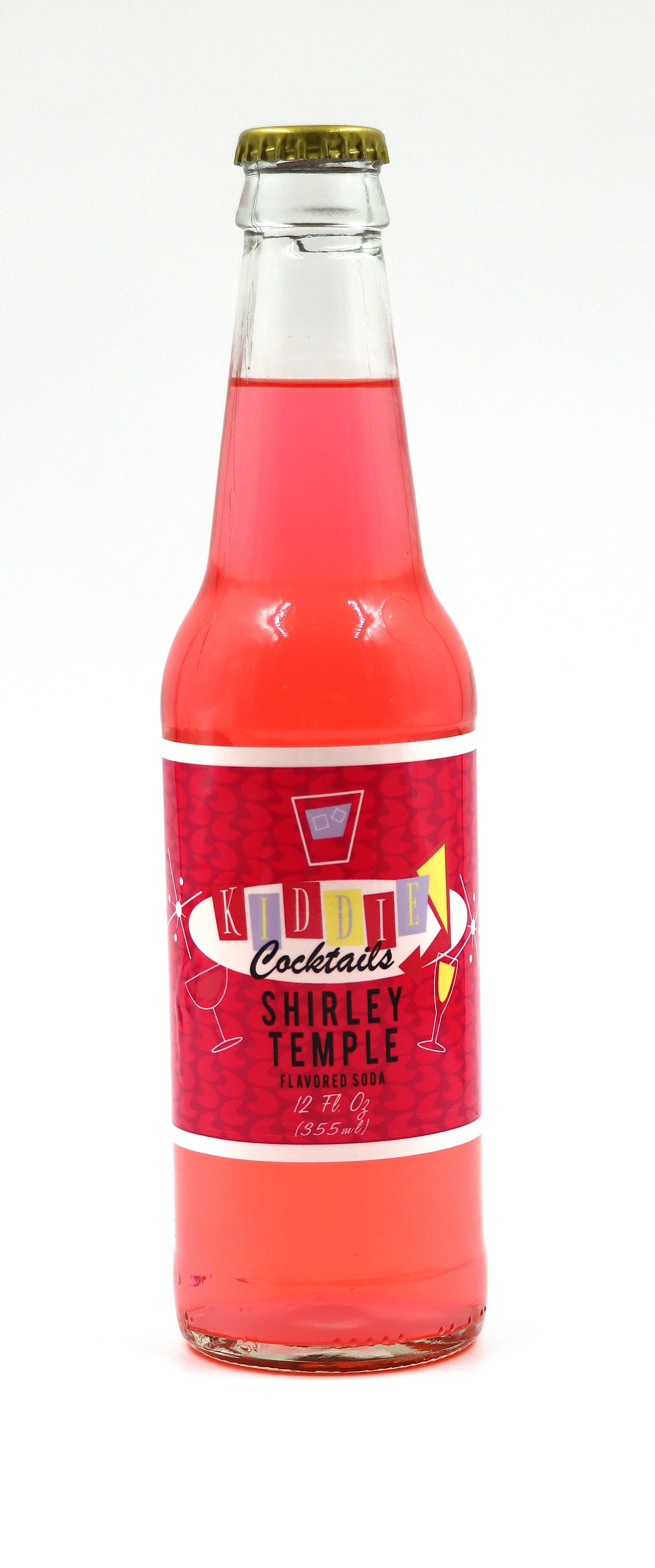 Kiddie Cocktails Shirley Temple 24ct Glass