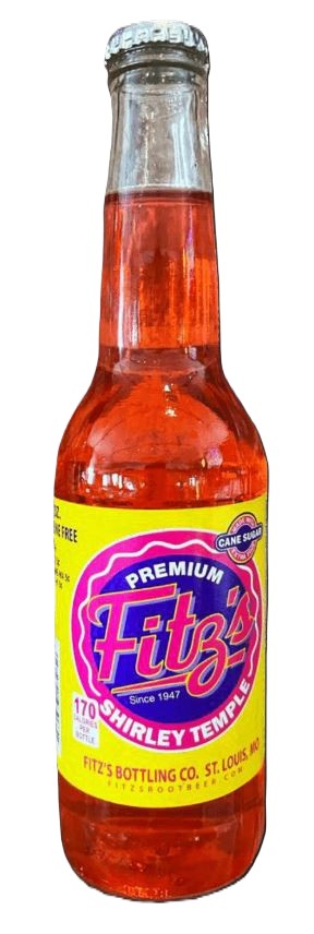 Fitz's Premium Shirley Temple, 24ct Glass Bottle