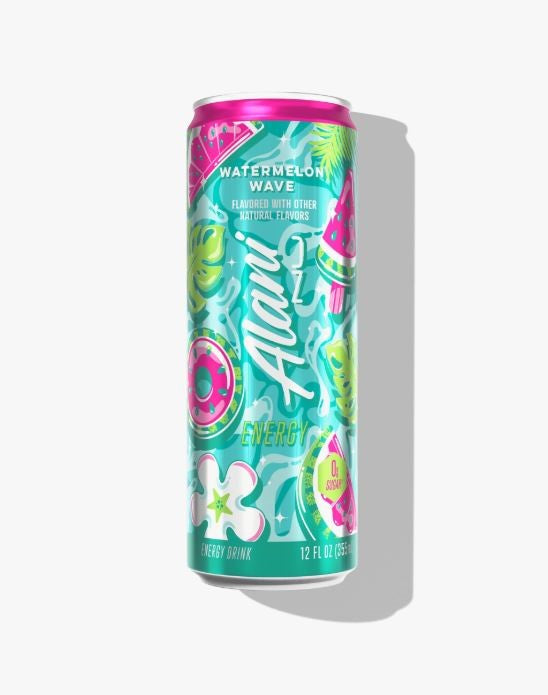 Alani Nu Energy - Watermelon Wave, 12oz can, 24ct