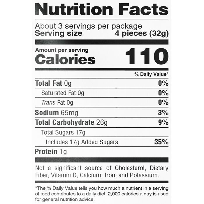 Sour Strips Tropical Mango 3.4oz Peg Bag, 12ct