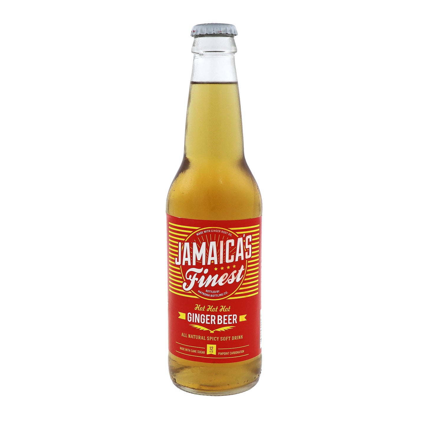 Jamaica's Finest XX Hot Ginger Beer, 12 Fl oz, 12ct Bottles