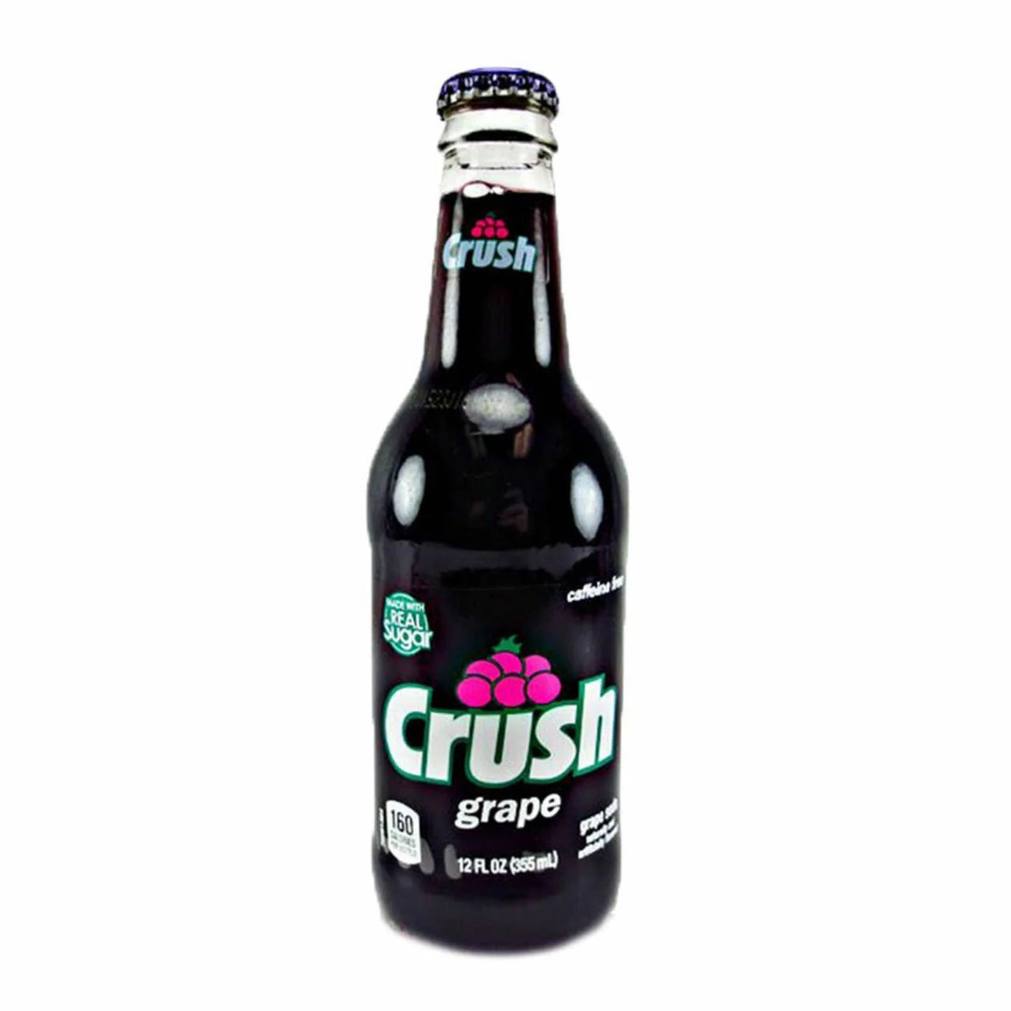 Crush Grape Soda, 12oz Glass Bottle 12ct
