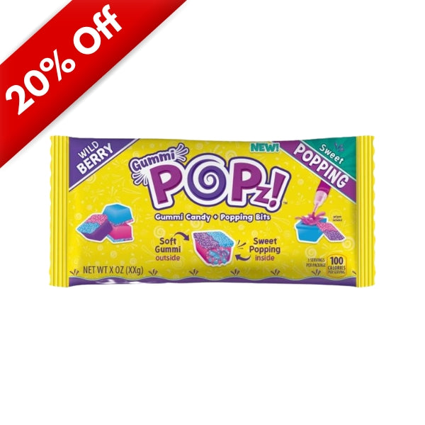 Gummi Popz Build'em Your Way Sweet Wild Berry 1.83oz, 12ct