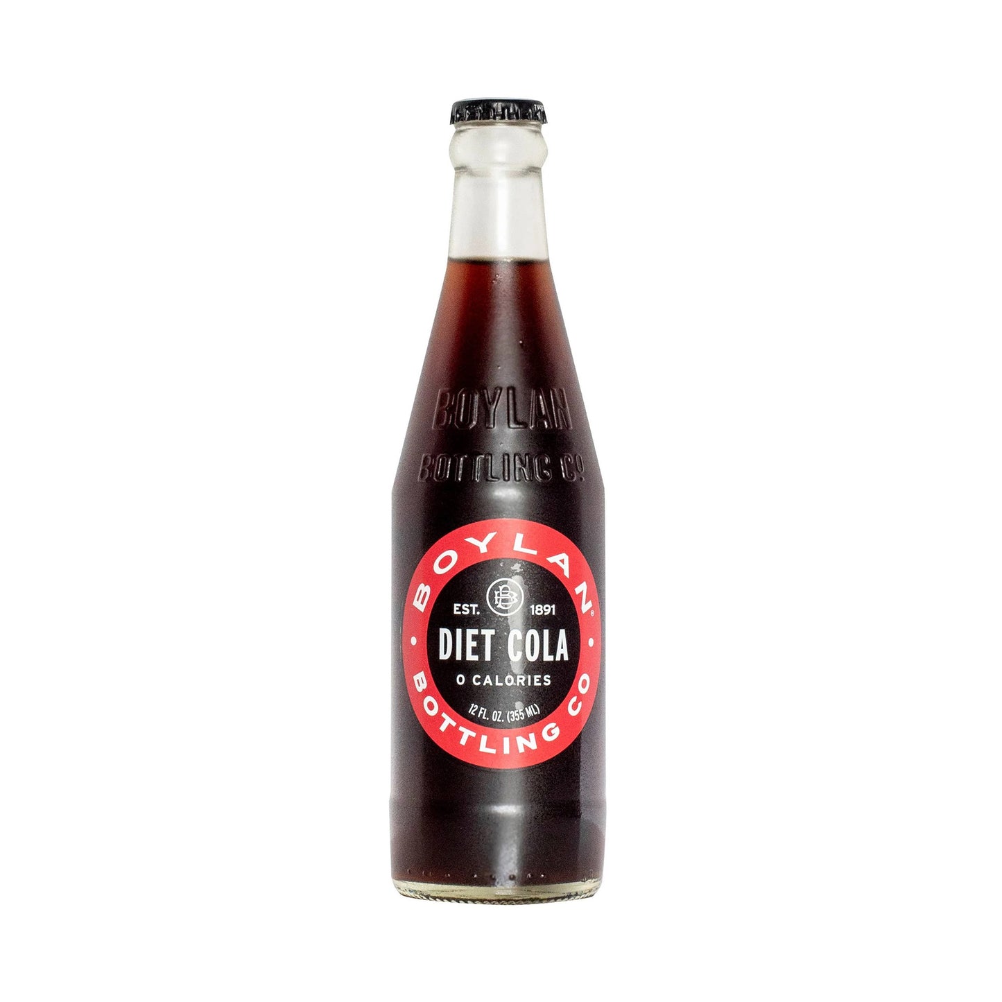 Boylan Cane Cola Diet, 12 Fl oz, 12ct Bottles