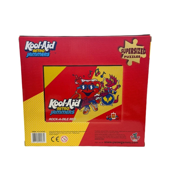 Kool-Aid Retro Jammers Rock-A-Dile Red, 1000pc Jigsaw Puzzle