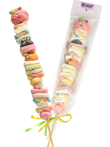 Limited Import - Giant 33" Tall Farm Fresh Marshmallow Skewer 20ct