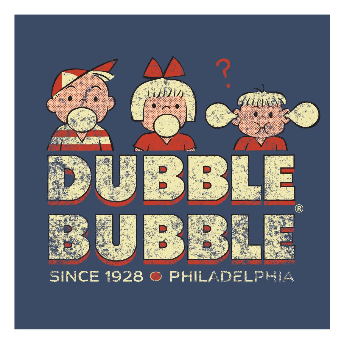 Magnet, 5ct - Dubble Bubble Gum Since 1928 - Philadelphia