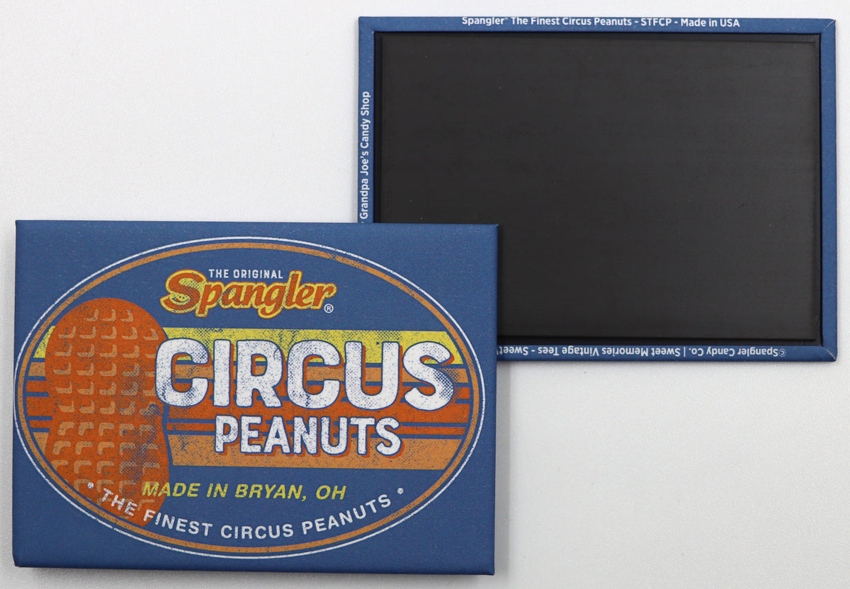 Magnet, 5ct - Spangler The Finest Circus Peanuts Bryan Ohio