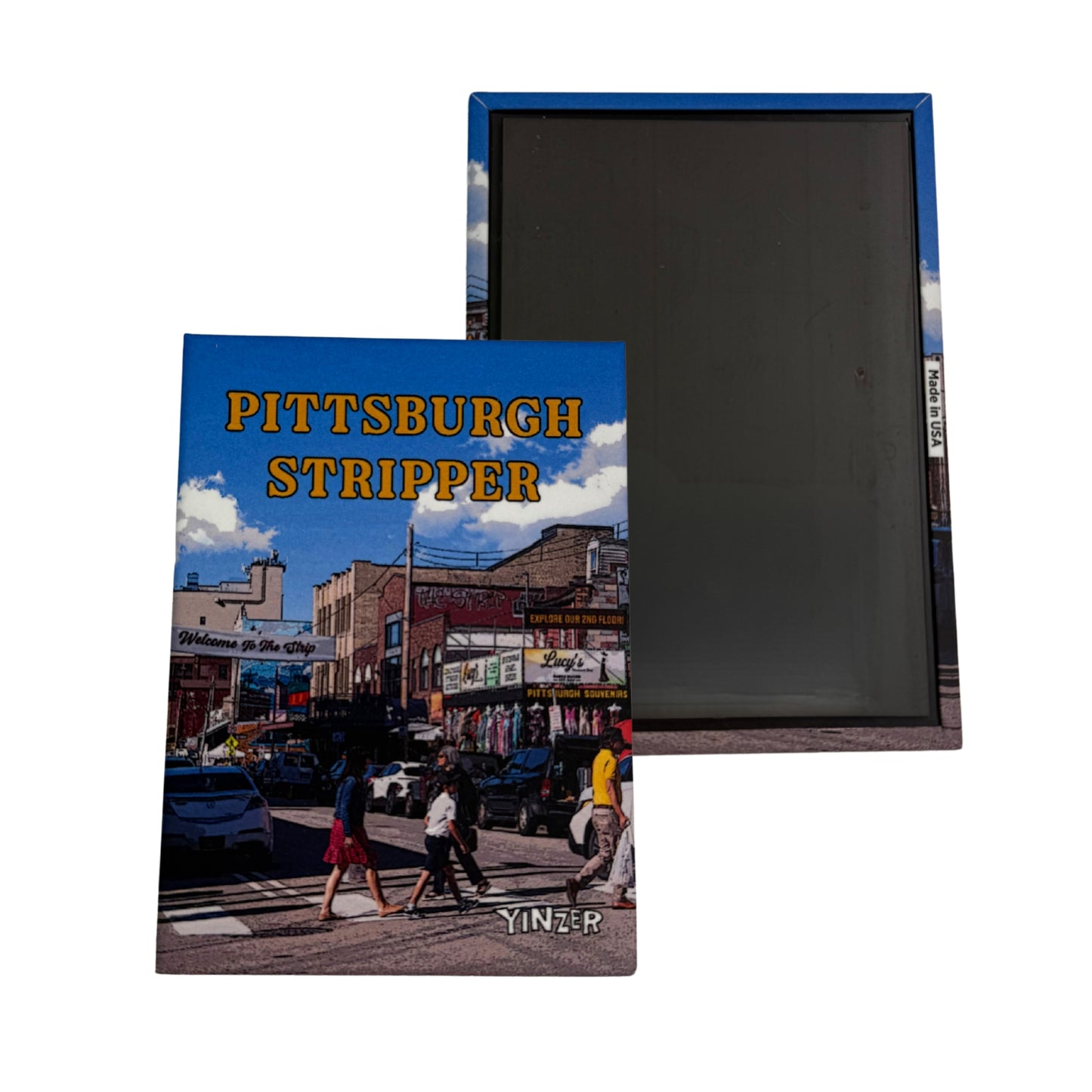 Magnet, 5ct - Pittsburgh Yinzer Magnet - Pittsburgh Stripper