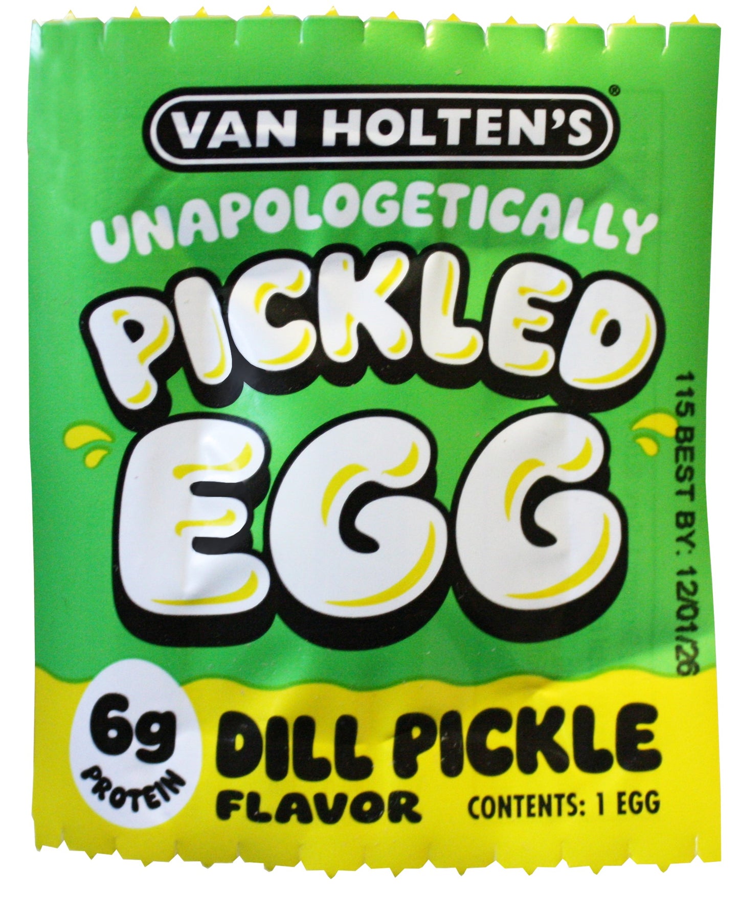 Van Holten's Pickled Egg, Dill Pickle Flavor, 20ct