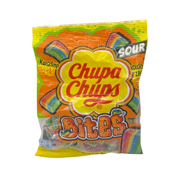Limited Import - Chupa Chups Sour Bites, 90g Bag, 18ct