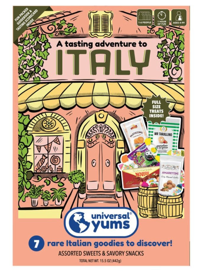 Universal Yums Italy Tasting Adventure Box, 4ct