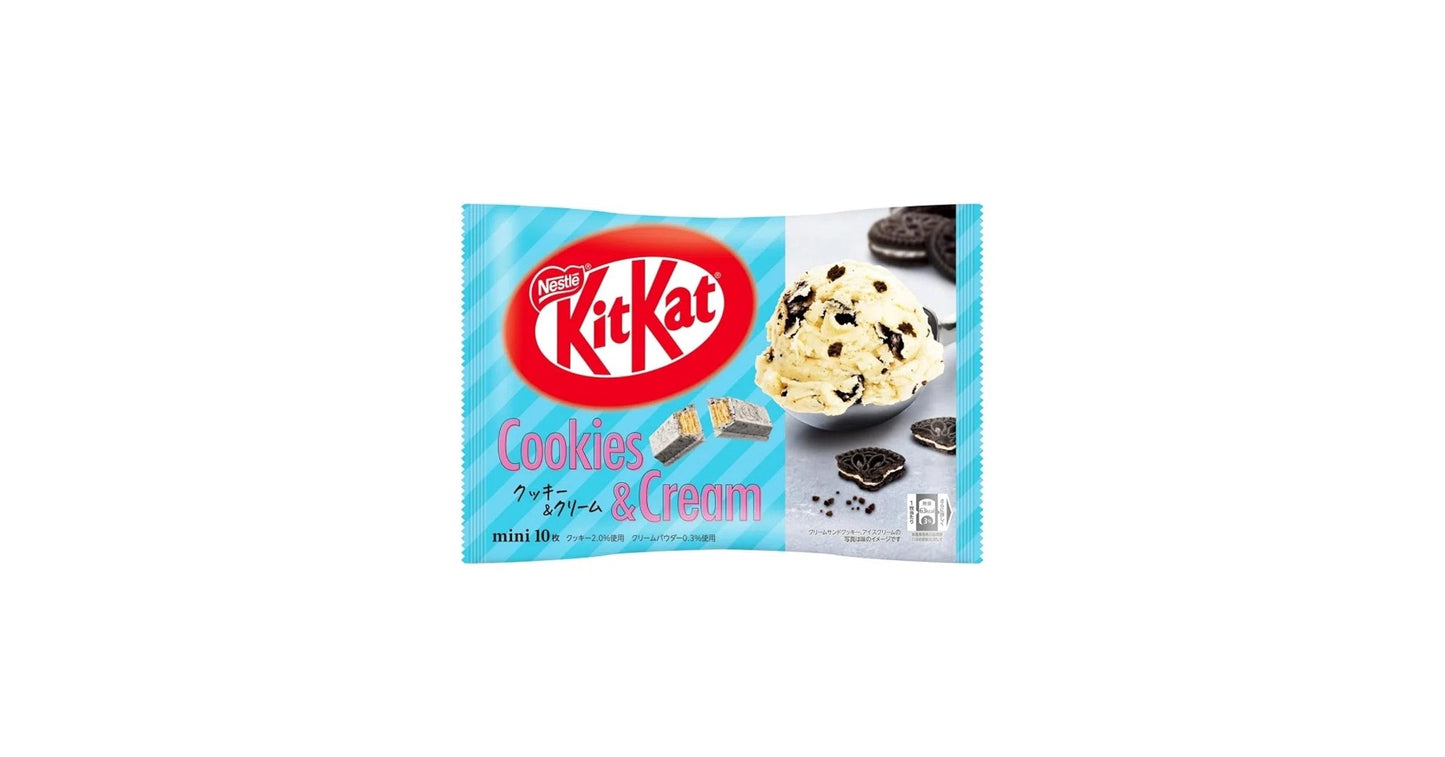 Limited Import - Japanese Kit Kat Cookies & Cream 116g, 14ct
