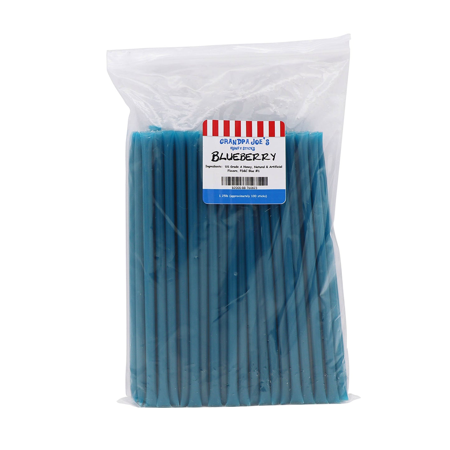 Honey Sticks Blueberry, 100ct Sticks