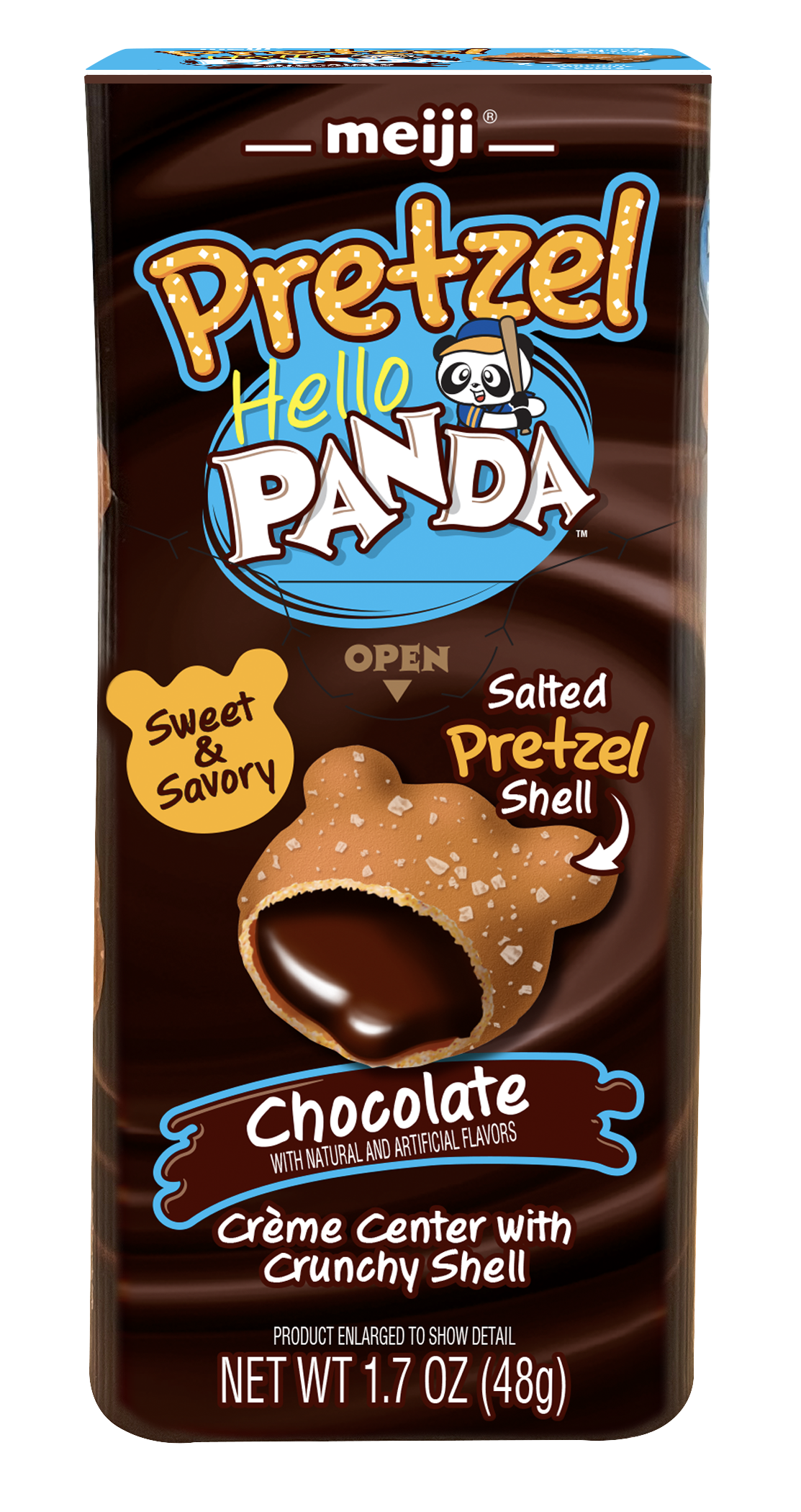 Meiji Hello Panda Pretzel Chocolate 1.7oz, 10ct