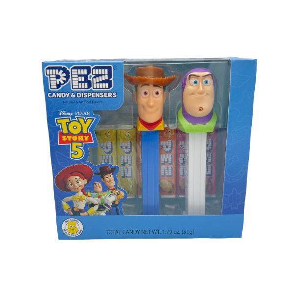 Pez Box Twin Pack - Toy Story 5, 12ct