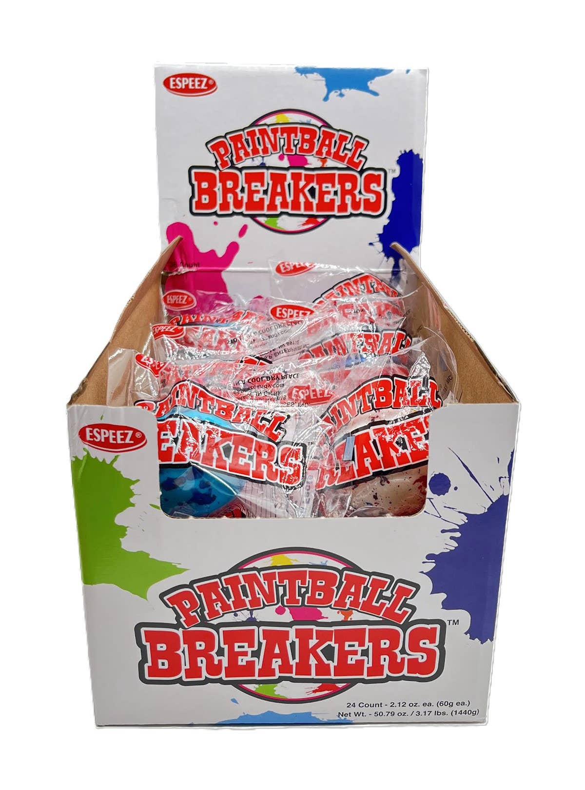 2.25" Mega Paintball Breakers 4.94oz 18ct