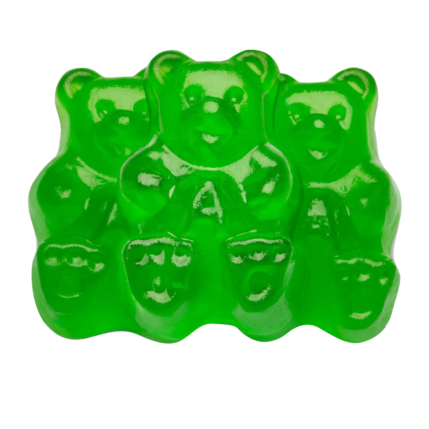 Albanese Gummi Bear Green Apple, 20lb Case