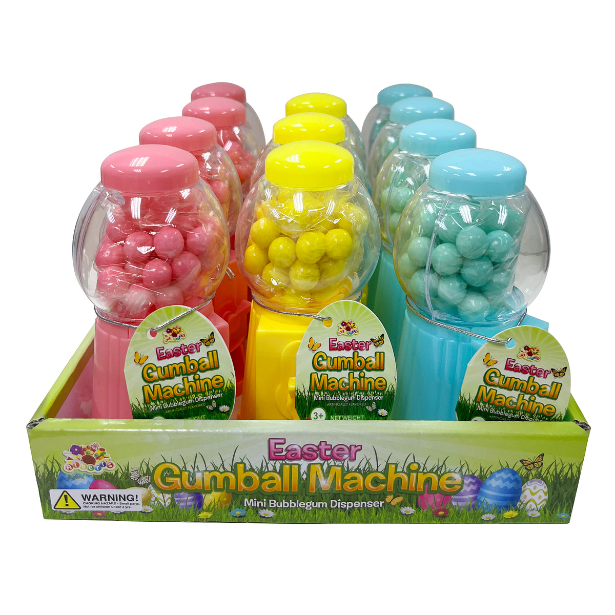 Easter Gumball Machine, 1.4oz, 12ct