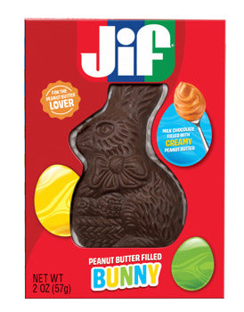 Jif Peanut Butter Crème Filled Rabbit, 2oz, 18ct