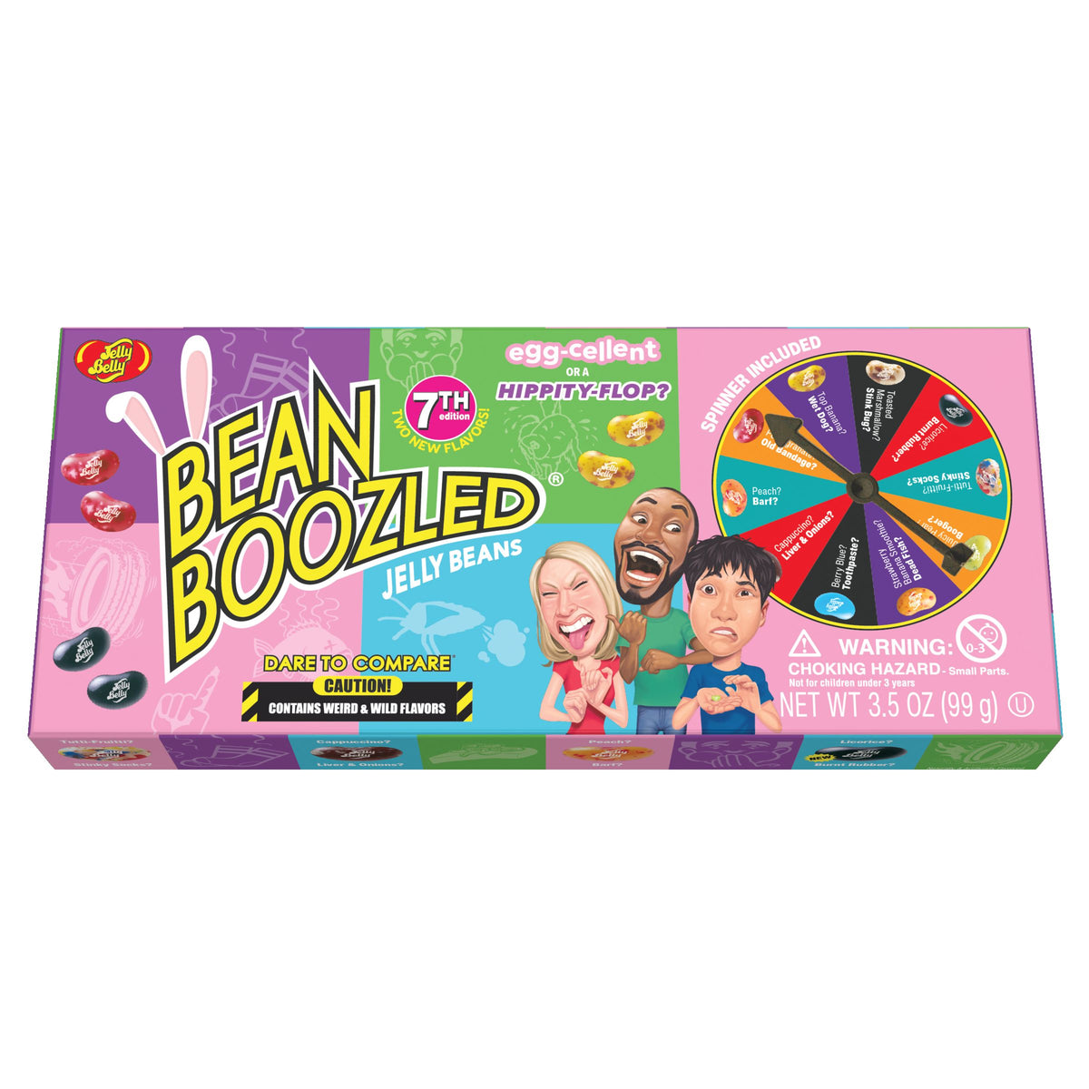 Jelly Belly BeanBoozled 7th Edition - Easter, 3.5oz, 10ct