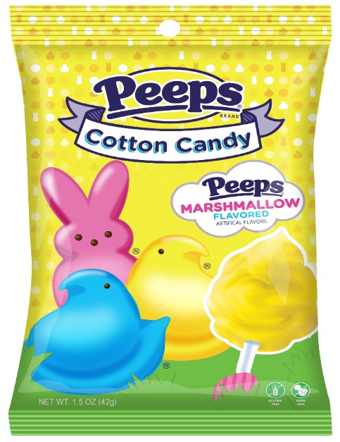 PEEPS Cotton Candy, 1.5oz, 12ct
