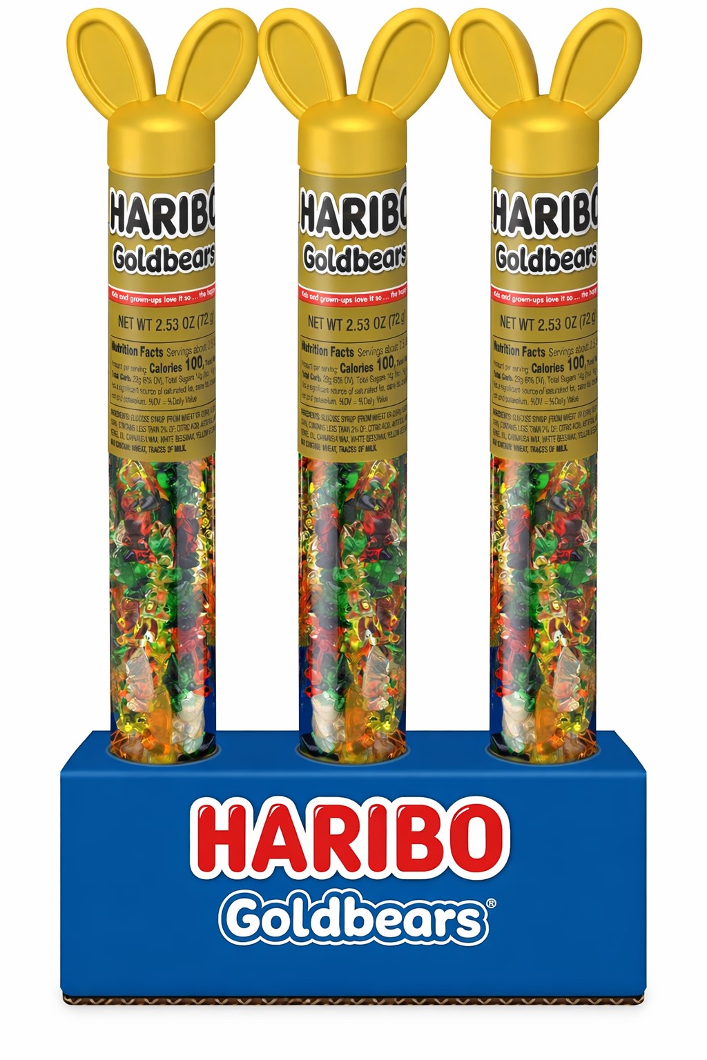Haribo Easter Tube, 2.53oz, 12ct