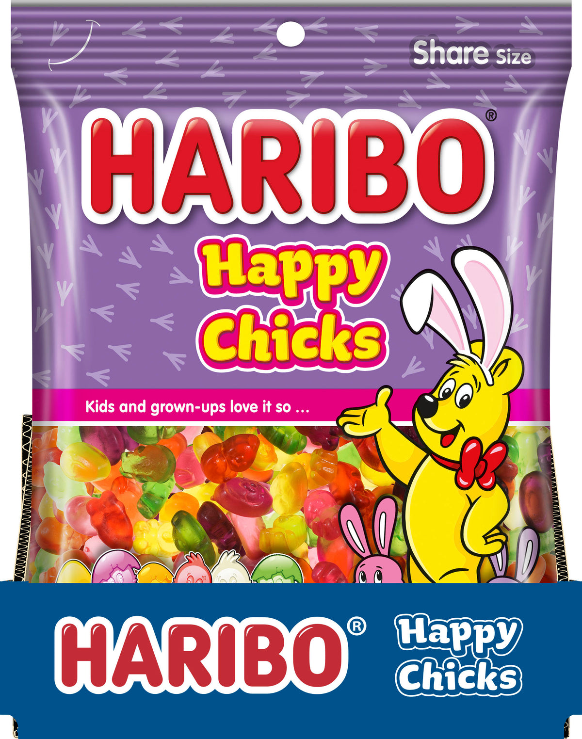 Haribo Easter Happy Chicks, 4oz, 12ct