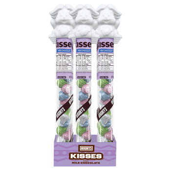 Hershey MC Kiss Filled Cane w/ Bunny Topper, 2.24oz, 12ct