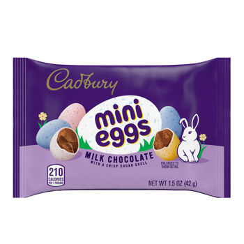 Cadbury Candy Coated Mini Eggs, 1.5oz, 36ct