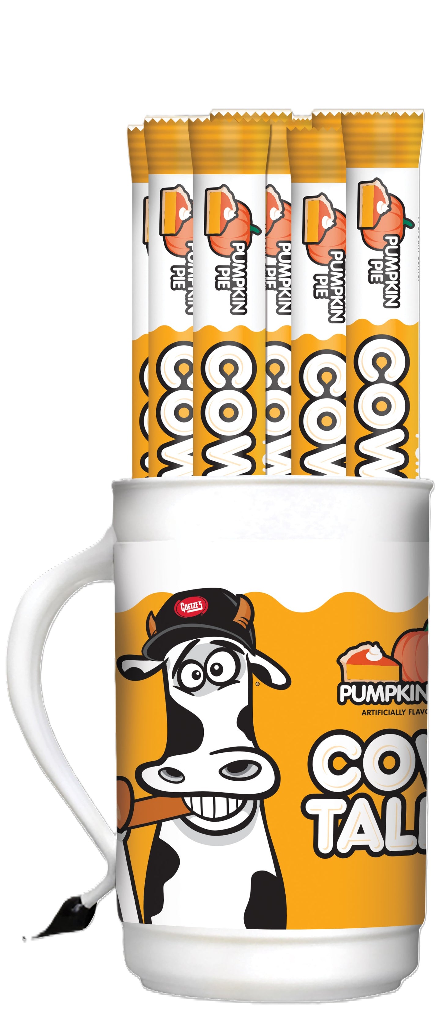 Goetze's Halloween Limited Edition Cow Tales Pumpkie Pie Tumbler 1oz, 100ct