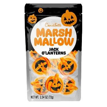 CandiFetti Marshmallow Pumpkins, 6ct