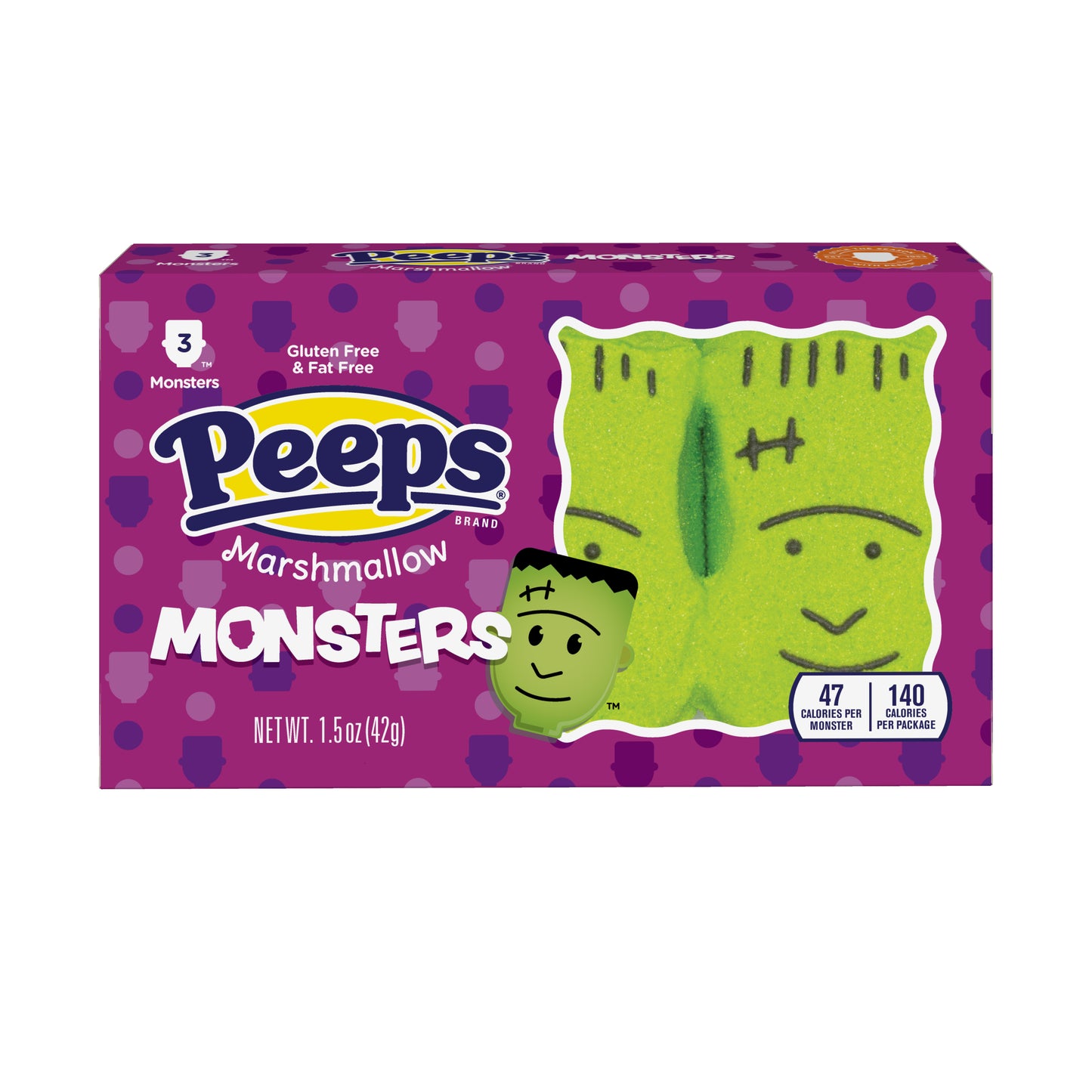 PEEPS 3ct Marshmallow Monsters, 24ct